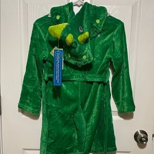 Lolanta Hooded Dinosaur Bathrobe Fleece